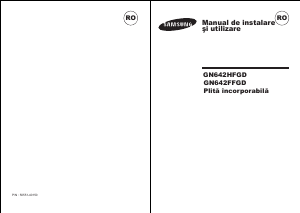 Manual Samsung GN642HFGD Plită