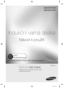 Manuál Samsung NZ64H37075K/EO Varná deska