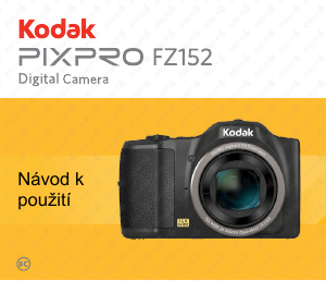 Návod Kodak PixPro FZ152 Digitálna kamera