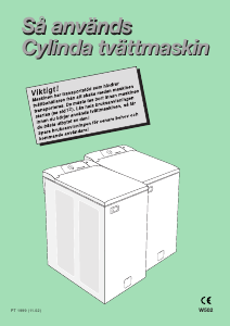 Bruksanvisning Cylinda TP 41 Tvättmaskin