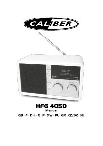 Handleiding Caliber HFG405D Radio