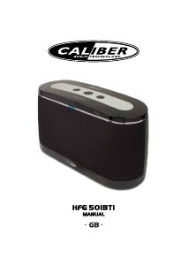 Handleiding Caliber HFG501BTi Luidspreker