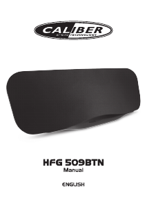 Manual Caliber HFG509BTN Speaker