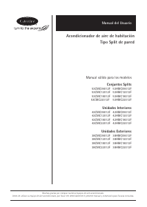 Manual de uso Carrier 38CMC12012F Aire acondicionado