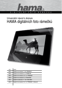 Manuál Hama 00090915 Premium Digitální fotorámeček