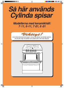 Bruksanvisning Cylinda 6-11 Spis