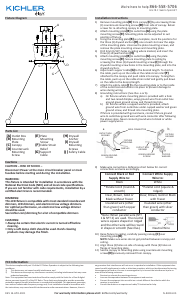 Manual Kichler 84314CH Jovian Lamp