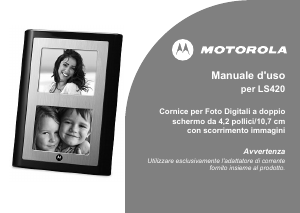 Bedienungsanleitung Motorola LS420 Digitaler bilderrahmen