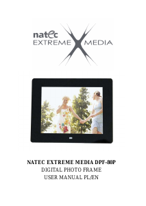 Manual Natec DPF-80P Digital Photo Frame