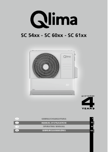 Manual Qlima SC 6153 Air Conditioner
