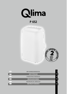 Instrukcja Qlima P 652 Klimatyzator