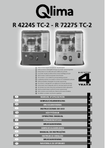 Manual de uso Qlima R7227STC-2 Calefactor