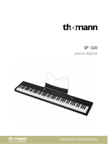 Manual de uso Thomann SP-320 Piano digital