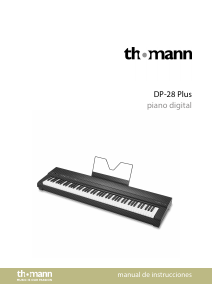 Manual de uso Thomann DP-28 Plus Piano digital