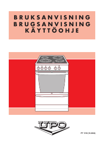 Brugsanvisning UPO E2454K Komfur