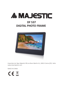 Manual Majestic DF 537 Digital Photo Frame