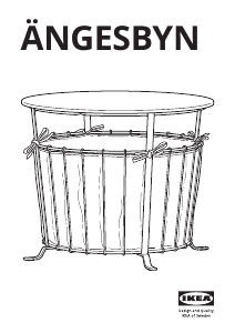 Руководство IKEA ANGESBYN Придиванный столик