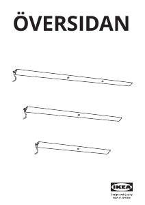 Manual IKEA OVERSIDAN Lampă