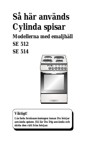 Bruksanvisning Cylinda SE 514 Spis