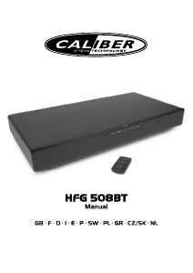 Manual de uso Caliber HFG508BT Altavoz