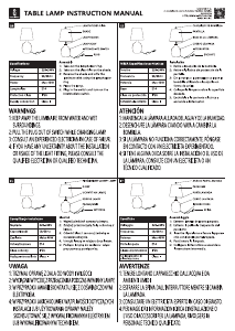 Manuale Aigostar 8433325196929 Lampada