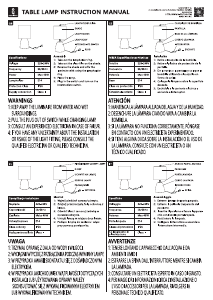 Manual de uso Aigostar 8433325197025 Lámpara