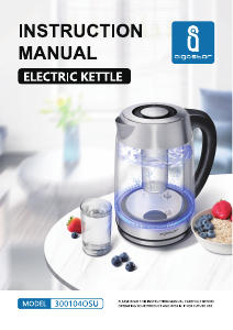 Manual Aigostar 300104OSU Kettle