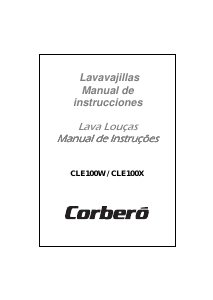 Manual de uso Corberó CLE 100 W Lavavajillas