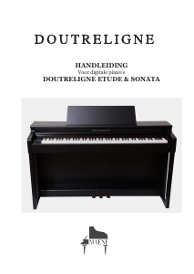 Handleiding Doutreligne Sonata Digitale piano