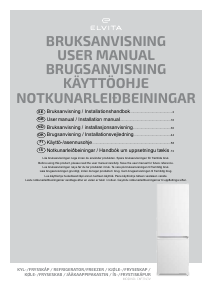 Brugsanvisning Elvita CKF3143V Køle-fryseskab