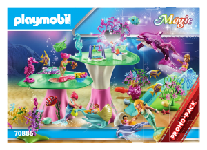 Manuale Playmobil set 70886 Fairy Tales Parco giochi paradiso delle sirene