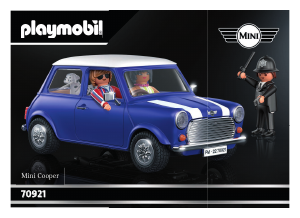 Manual Playmobil set 70921 Promotional Mini cooper