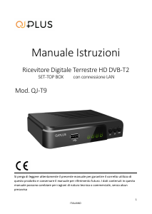Manual QJ QJ-T9 Digital Receiver