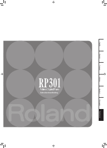 Handleiding Roland RP301 Digitale piano