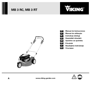 Használati útmutató Viking MB 3 RT Fűnyíró