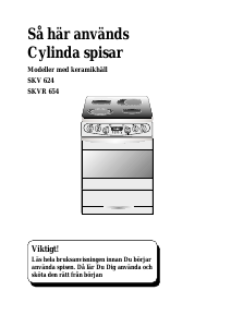 Bruksanvisning Cylinda SKV 624 Spis