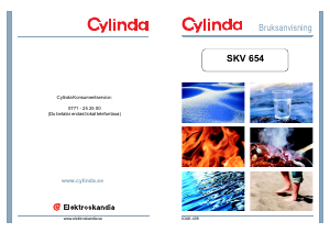 Bruksanvisning Cylinda SKV 654 Spis