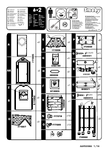 Hướng dẫn sử dụng Smoby 810405 Garden House Nhà vui chơi