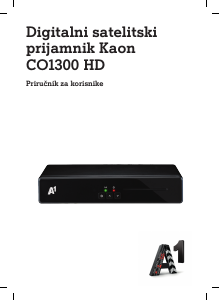 Priručnik Kaon CO1300 HD (A1) Digitalni prijamnik