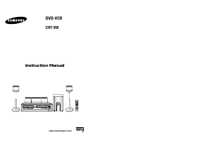 Manual Samsung CHT-350 Home Theater System