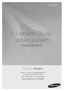 Kasutusjuhend Samsung HT-D5200 Kodukinosüsteem