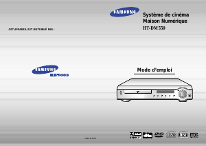 Mode d’emploi Samsung HT-DM550 Système home cinéma