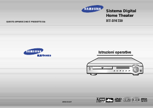 Manuale Samsung HT-DM550 Sistema home theater