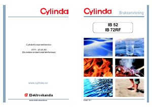 Bruksanvisning Cylinda IB 52 Ugn