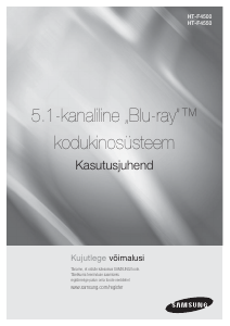Kasutusjuhend Samsung HT-F4500 Kodukinosüsteem