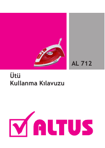 Kullanım kılavuzu Altus AL 712 Ütü