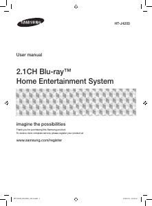 Handleiding Samsung HT-J4200 Home cinema set