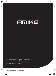 Handleiding Amiko 8155+ Digitale ontvanger