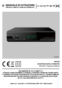 Manual Kooper 5902390 ALFA07 Digital Receiver