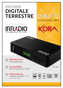Manual Kora DTR-3341 Digital Receiver